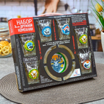 Набор подарочный 7 предметов (пепельница, 6 стопок 50мл) "В прицеле"