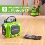 Беспроводная акустическая система аккумуляторная Greenworks GPT-MNBS Арт.3503107, 24V/220V, без АКБ и ЗУ