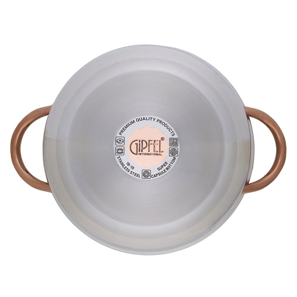 Кастрюля из нержавеющей стали Gipfel Absolute 2755 24 см/7,7 л