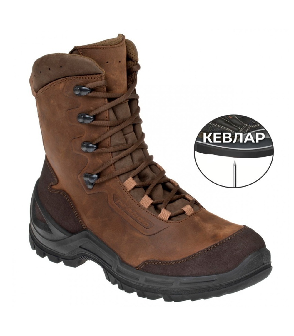 Ботинки - PRABOS Vagabund Hight  (цвет: Loamy Brown) - размер 40