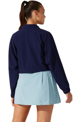 Женская Кофта теннисная Asics Match W Woven Jacket - peacoat