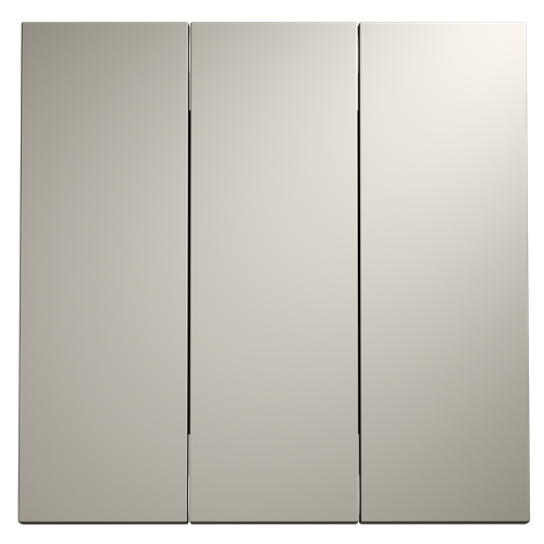 Клавиши для выключателя/переключателя трехклавишного, S70 (кашемир)