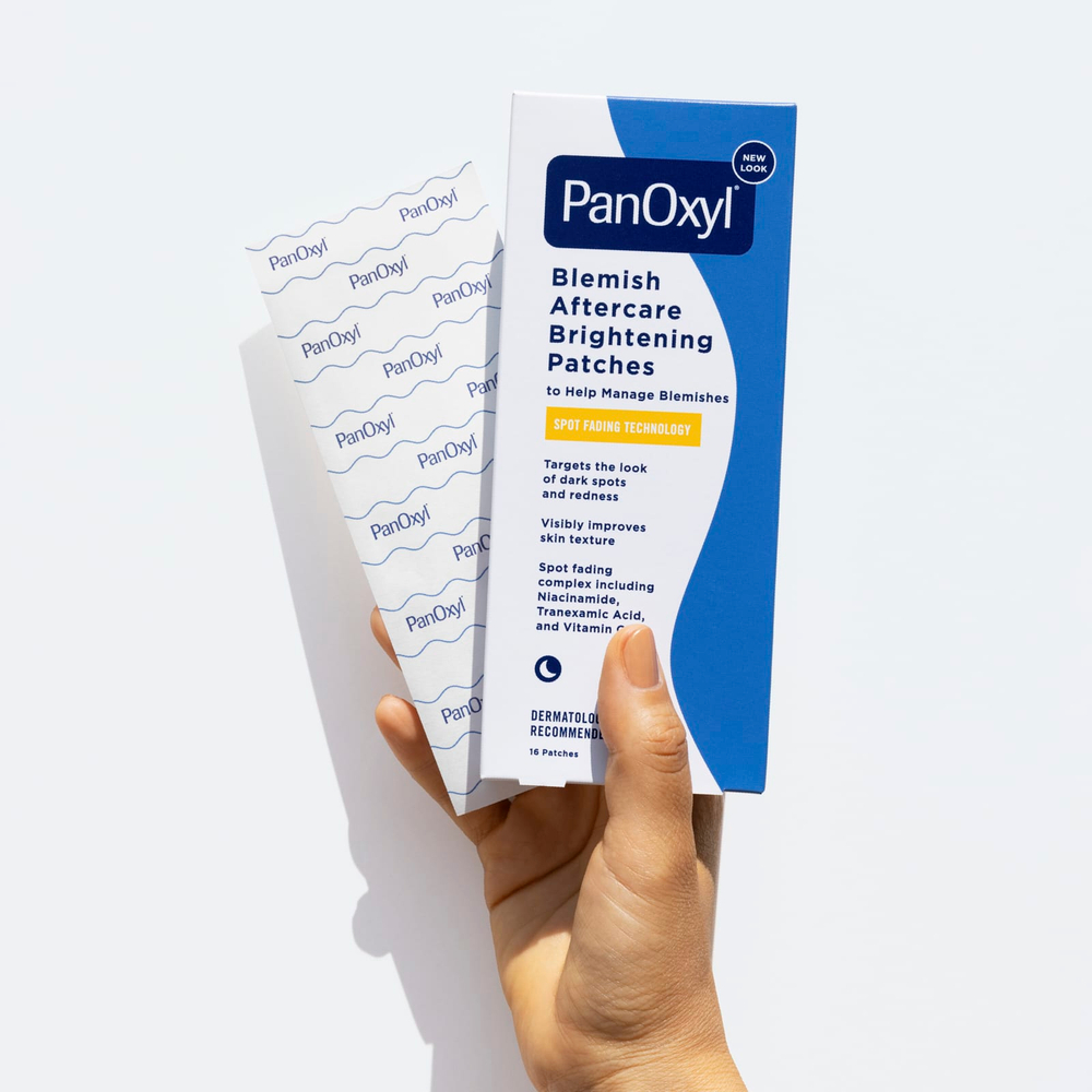 PanOxyl, Осветляющие патчи после ухода Blemish, 16 прозрачных патчей