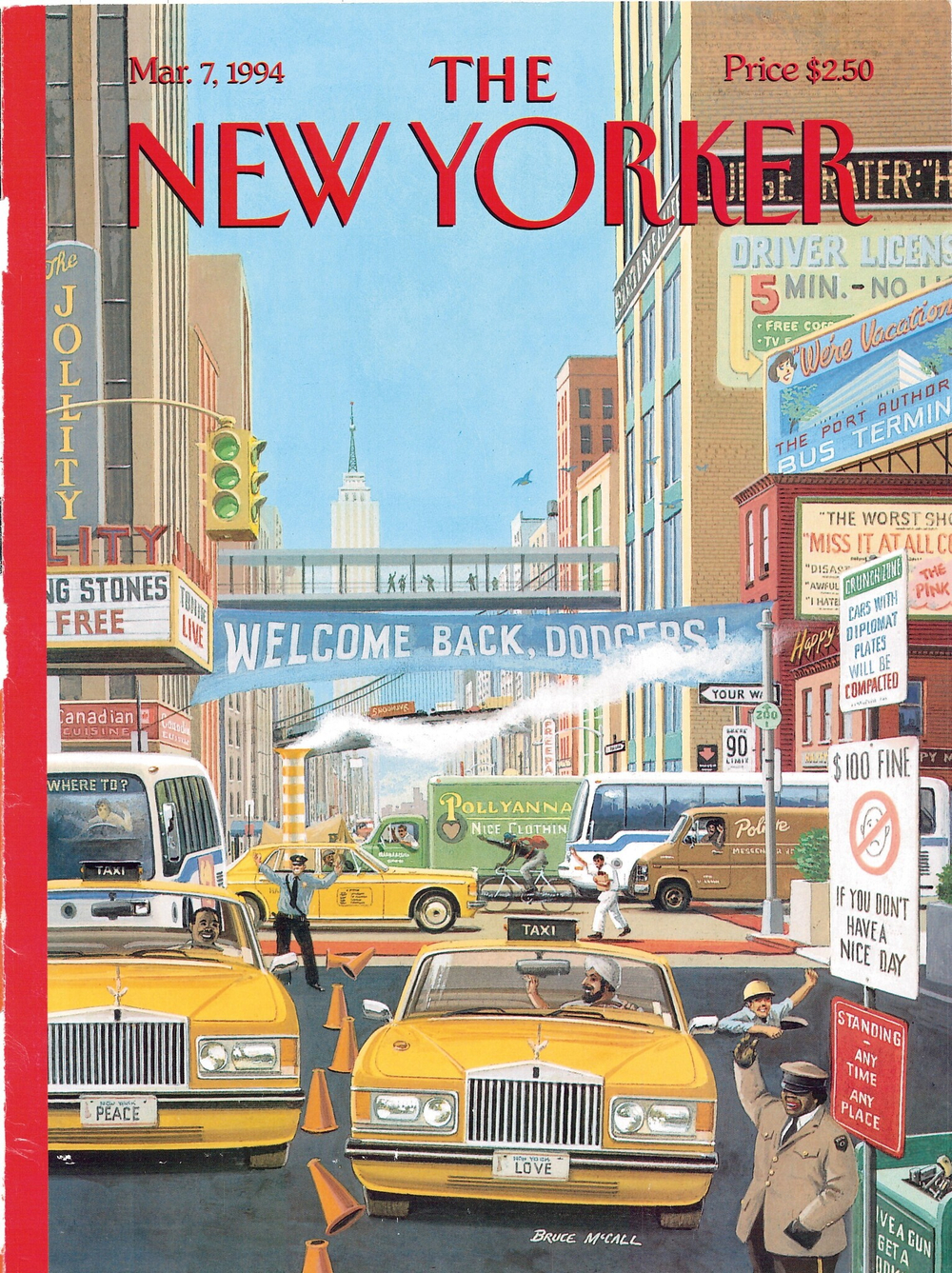 Журнал The New Yorker 07-03-1994, обложка