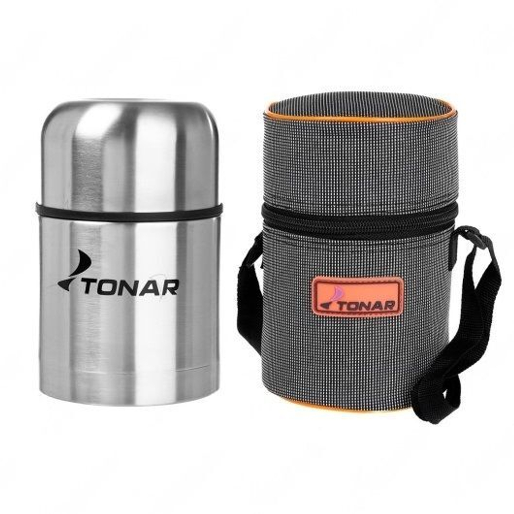 Термос TONAR (HS.TM-018) 1000ML (широкое горло, чехол)