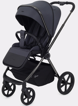 Детская коляска Rant Teo Black Chrome 3 в 1 Graphite