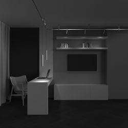 Трековый магнитный светодиодный светильник Maytoni Flarity   TR155-1-5W3K-PT