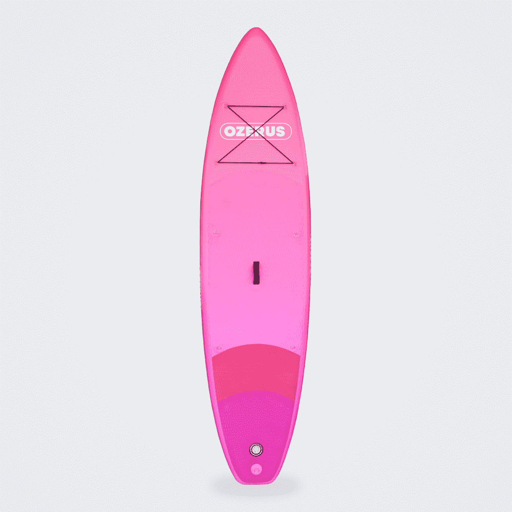 Sup board ozerus сап борд двухслойный. доска надувная 10.8' (цвет: розовый)