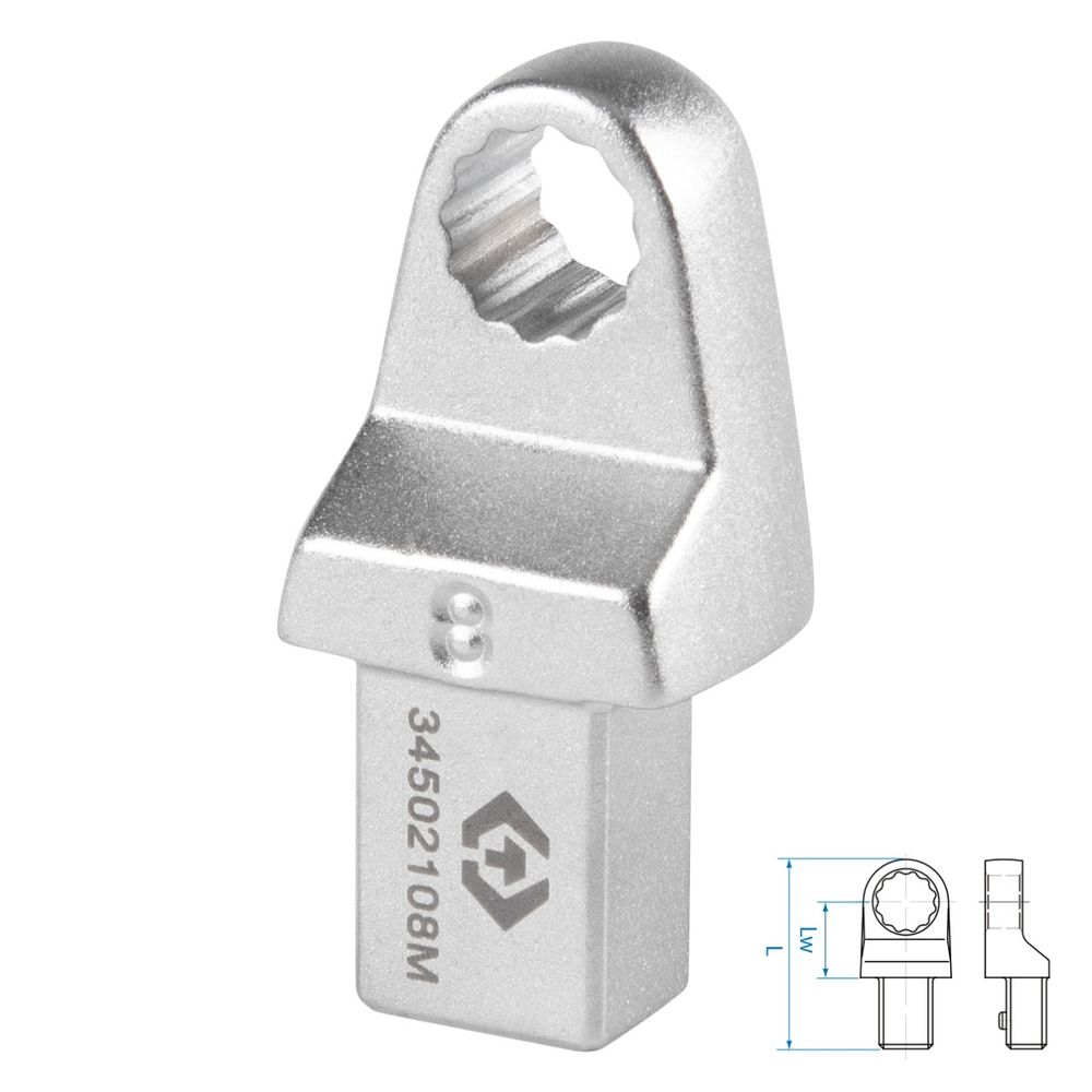 KING TONY (34502108M) Насадка накидная серии "FIT", 8 мм, 9х12 мм