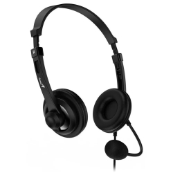 Genius HS-230U, черная, USB, 2.4м