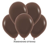 Шар 5" Коричневый, Пастель / Chocolate 076 Sp