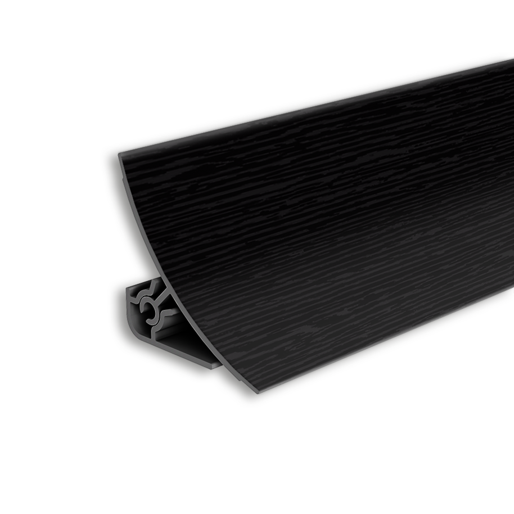 Плинтус для столешницы 25 мм Идеал - 302 Венге черный