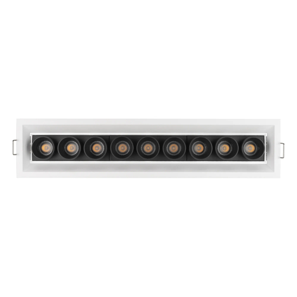 Светильник MS-ORIENT-BUILT-TURN-TC-S67x300-20W Warm3000 (WH-BK, 30 deg, 230V) (Arlight, IP20 Металл, 5 лет) 031931