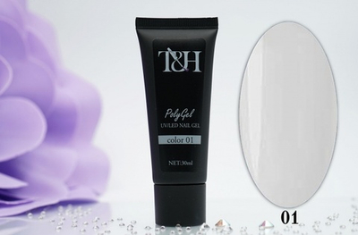 Акрил-гель (полигель) T&H №01 Арт.905001 30 г