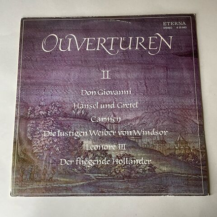 Винтажная виниловая пластинка LP Сборник Классической Музыки Ouverturen II (ГДР 1974)