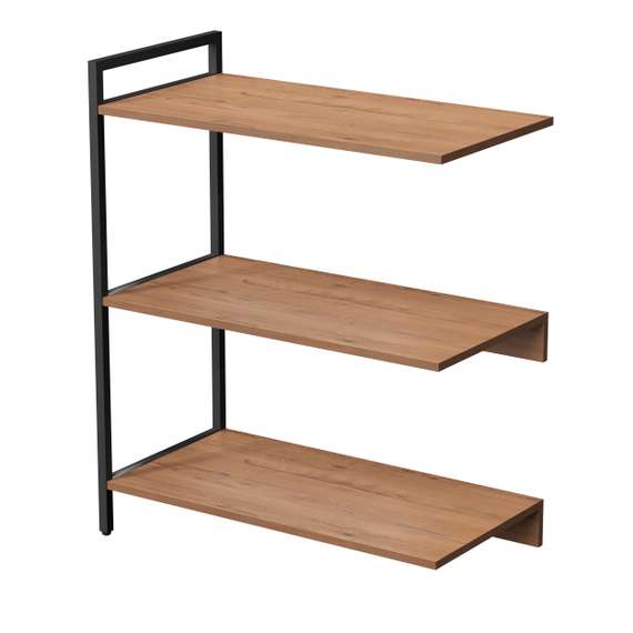 10СПС.3.800 Стеллаж промежуточный средний 3 полки, широкий (780*400*952)