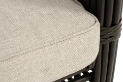 "Ницца" кресло из искусственного ротанга, цвет бронзовый