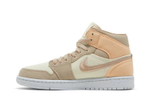 Кроссовки Jordan Air Jordan 1 Se "Canvas Khaki" (Женская размерная сетка)
