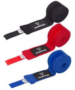 Бинт боксерский CRUSHER, хлопок, черный, 4,5 м