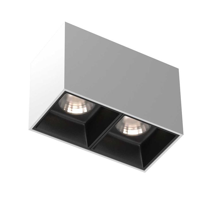 Потолочный светодиодный светильник Maytoni Technical Alfa Led C065CL-02-L12W4K-W