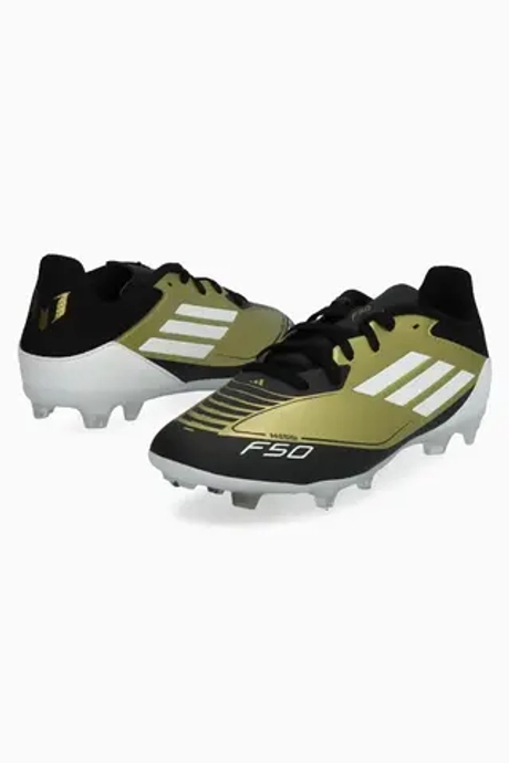 Бутсы adidas F50 League Messi FG/MG Junior - золотой