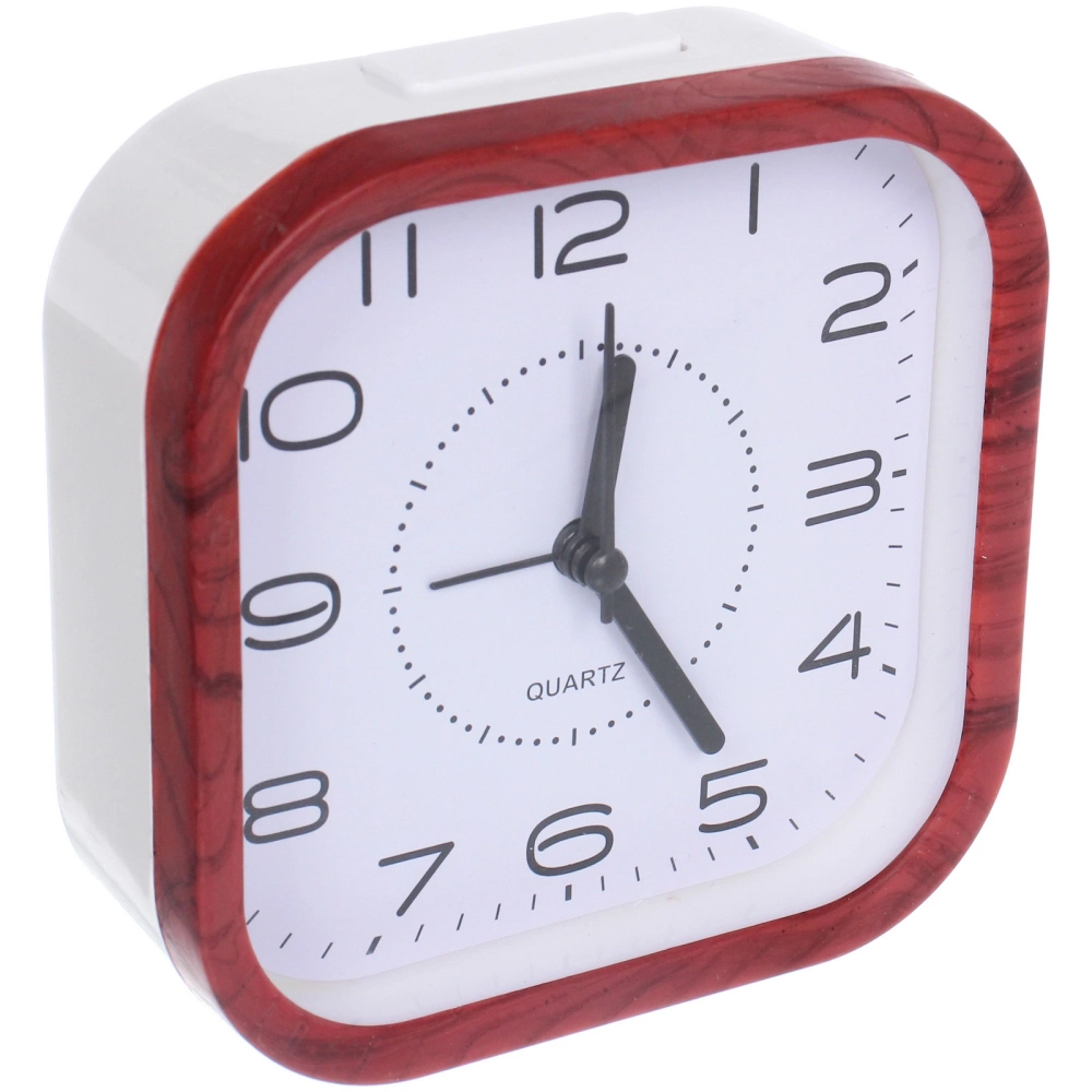 Будильник «Делия» 11*11*4см, микс цветов