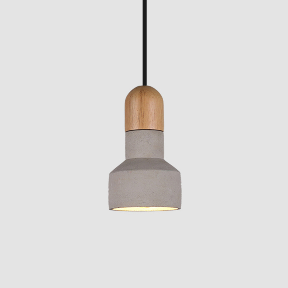 Подвесной дизайнерский светильник  QIE BAMBOO by Bentu Design (серый)