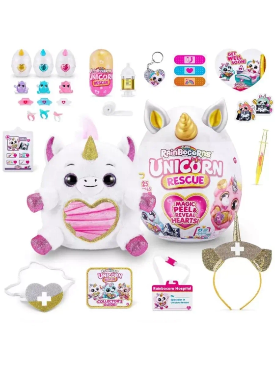 Мягкая игрушка сюрприз яйцо Rainbocorns Unicorn Rescue