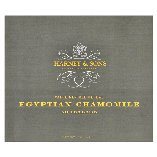 Harney & Sons, травяной чай, египетская ромашка, без кофеина, 50 чайных пакетиков, 20 г (0,7 унции)