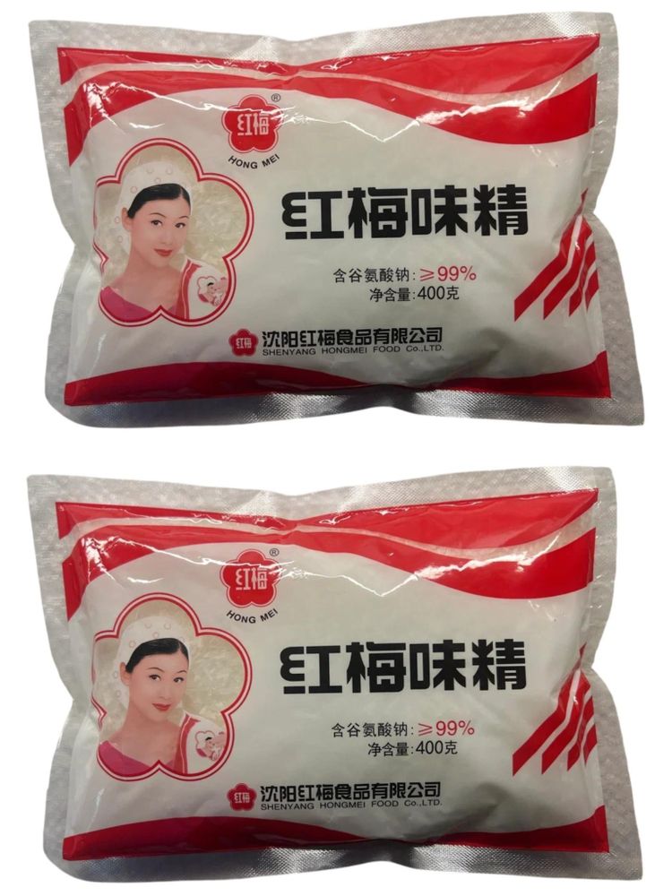 Глутамат натрия Hong Mei 400 г x 2 шт