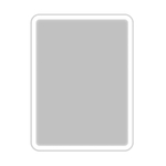 Зеркало BelBagno SPC-MAR-500-600-LED-BTN