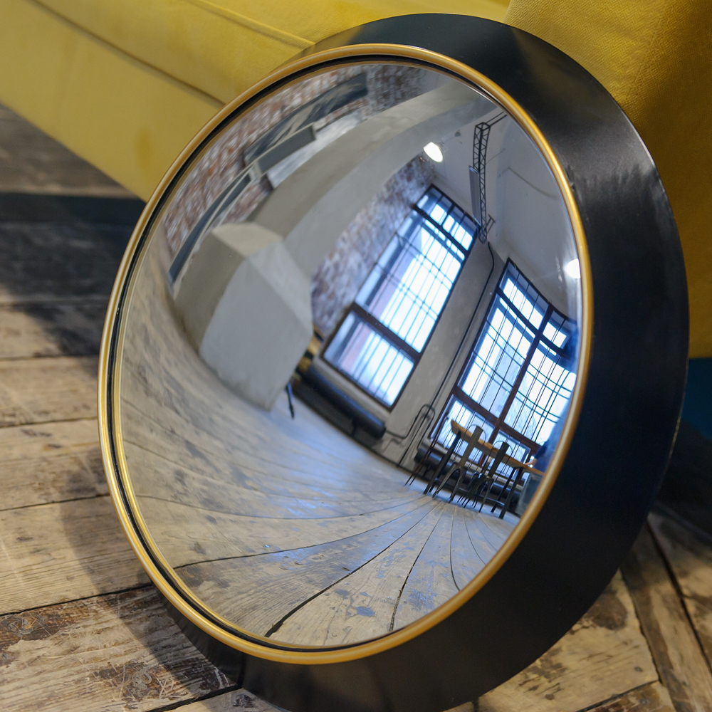 Декоративное настенное зеркало Морган L fish-eye Объект мечты