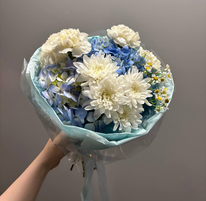 Букет "Синяя лагуна"