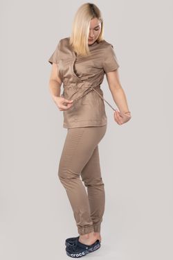 Костюм медицинский женский 386 ПЕСОЧНЫЙ