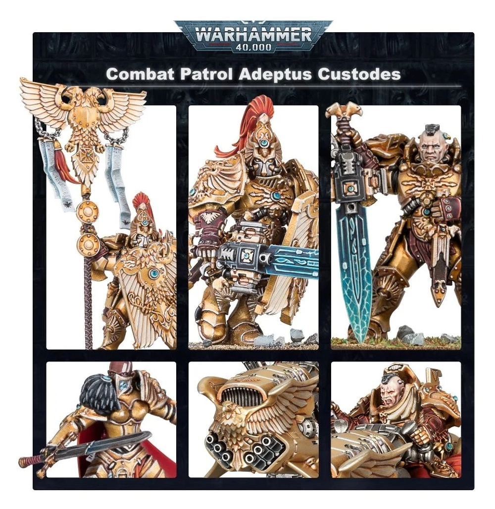Warhammer 40000 Combat Patrol: Adeptus Custodes