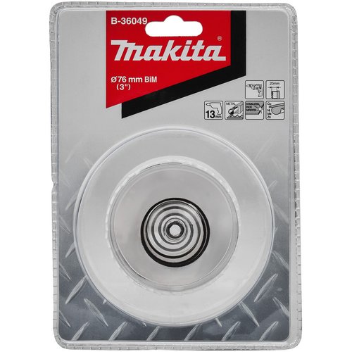 Коронка Makita BiM 76*20 мм для листового металла   B-36049