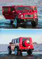 Детский электромобиль "Mercedes-Benz AMG-G 65" красный