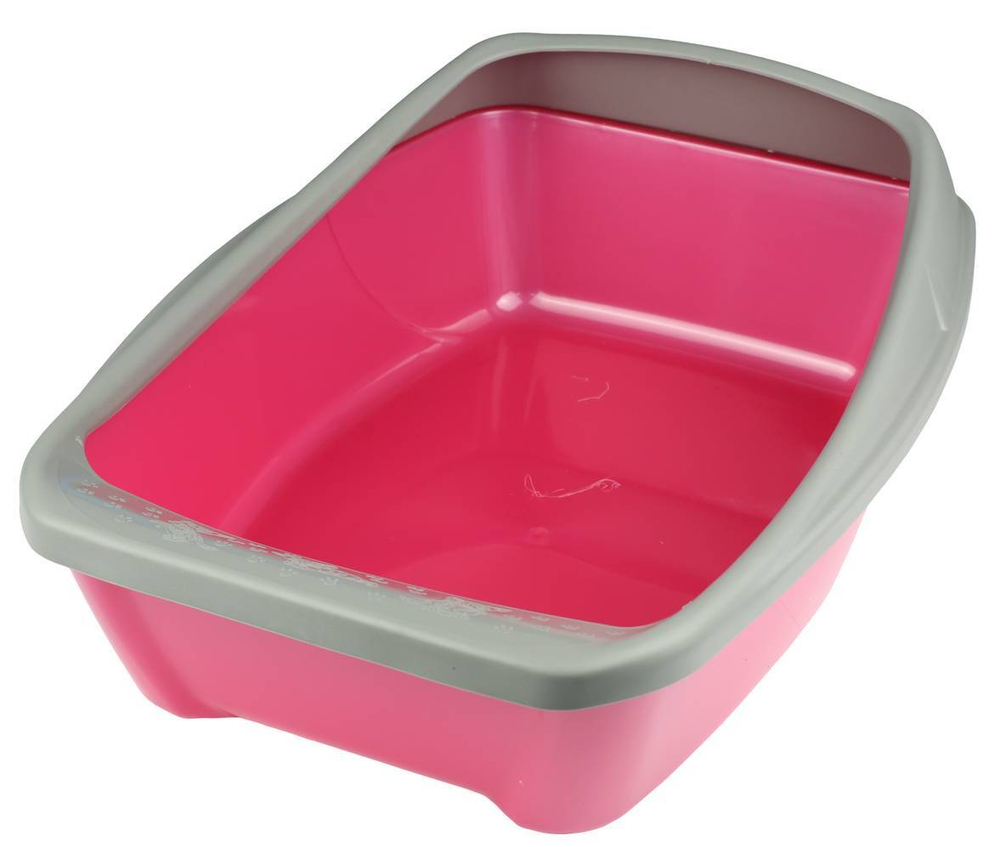 Сибирская кошка туалет для кошек глубокий с бортиком евро