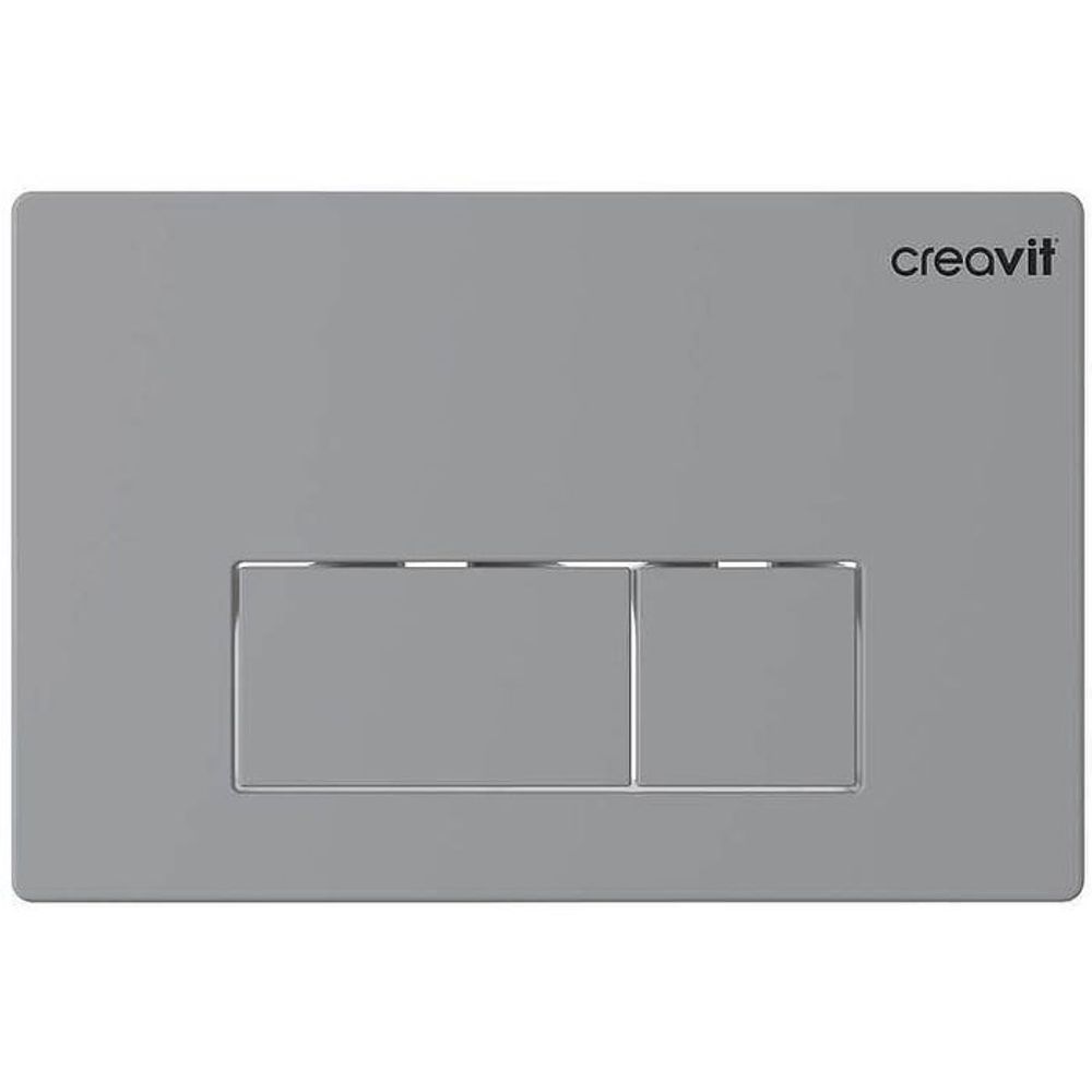 Кнопка смыва Creavit Arc GP8002.00 цвет серый