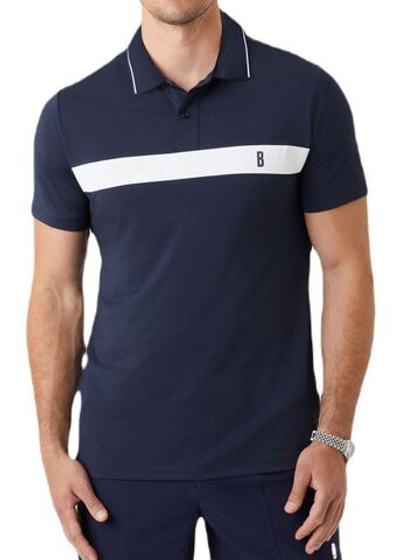 Мужское теннисное поло Björn Borg Ace Light Polo - night sky