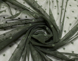 Эластичная сетка (мушки 5 мм), хаки, (Арт: ESМ-9348)