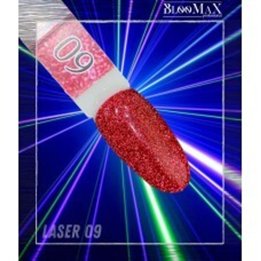 Гель-лак BlooMaX Laser 09, 8 мл