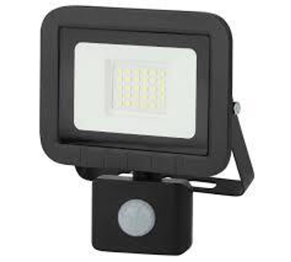 Прожектор св/д 30W(2400Лм) 6500К ДАТЧИК движ.РЕГУЛИР.135x148x45 ЭРА