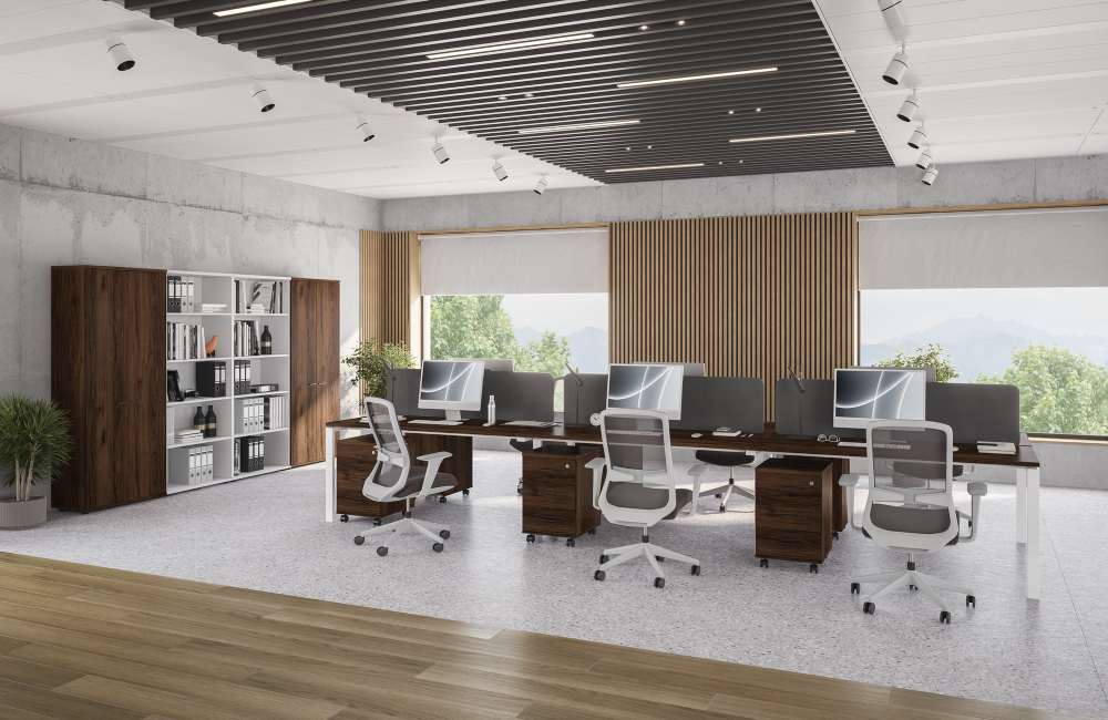 Шкаф-купе высокий комбинированный SG.WH.DM.ALСИГМА (SIGMA),полки