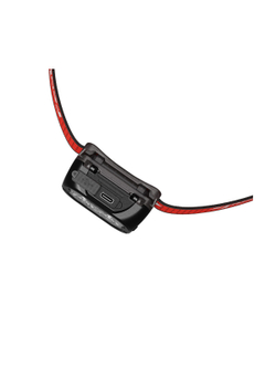 Фонарь Fenix налобный HL18R-T V2.0 черный с красным ремешком