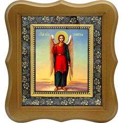 Ангел Хранитель в полный рост. Икона на холсте.