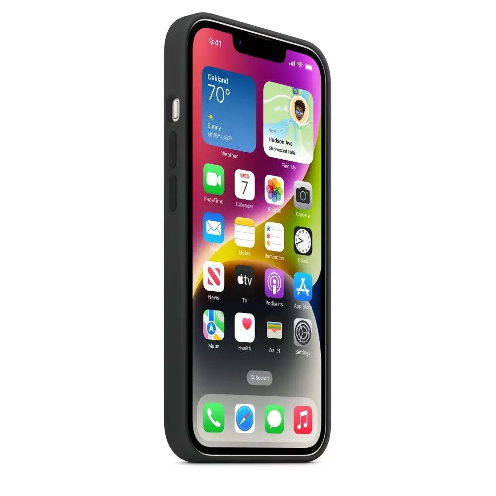 Чехол силиконовый для IPhone 14 Plus Midnight (MM283FE/A)