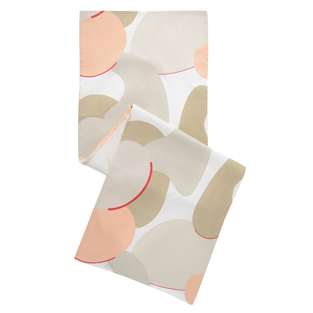 Дорожка на стол 45х150 Tkano Freak Fruit Авторский принт бежевая TK20-TR0009