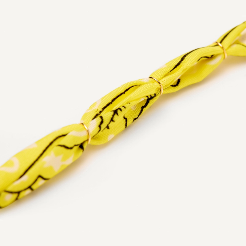 Колье Бандана – Желтое