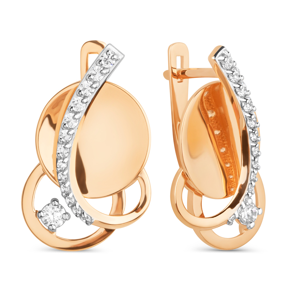 Серьги из золота 585 пробы